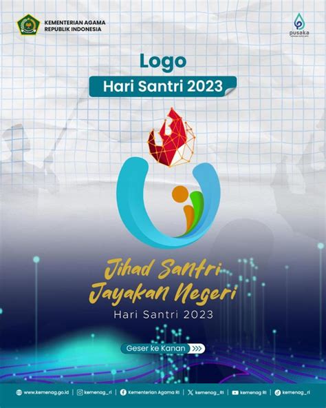 Kemenag Rilis Logo Hari Santri 2023 Republika Online