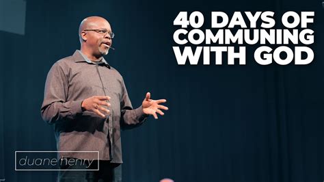 Days Of Communing With God Portico Community Church Youtube