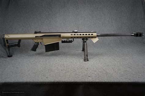 Barrett M82a1 50 Bmg 29 Barrel Fde