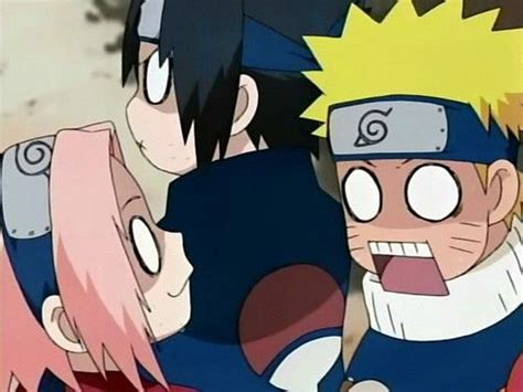 Sasuke Sakura And Naruto Anime Funny Naruto Funny Anime