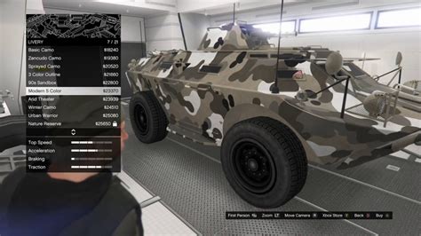 GRAND THEFT AUTO V GTA 5 HOW TO CUSTOMIZE YOUR APC VEHICLE YouTube