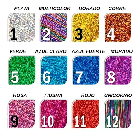 Extensiones De Brillos Glitter Hair Tinsel 200hilos 100 Cm UNIVERSO