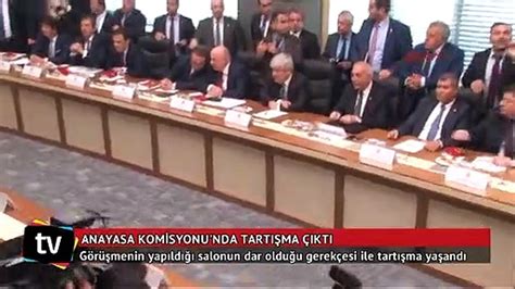 TBMM Anayasa Komisyonu nda tartışma çıktı Dailymotion Video