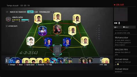 Live Fifa 20 Fut Champ Sbc Achats Revente Tech59 YouTube