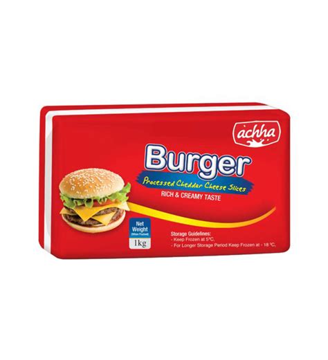 Buy online Burger Slices - 1kg – Achha Foods