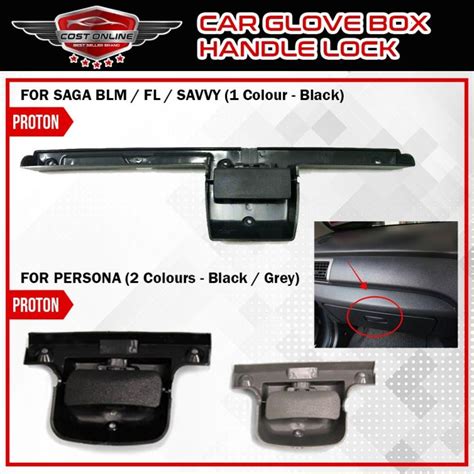 Car Locker Car Glove Box Handle Lock For Proton Saga Blm Flx Fl