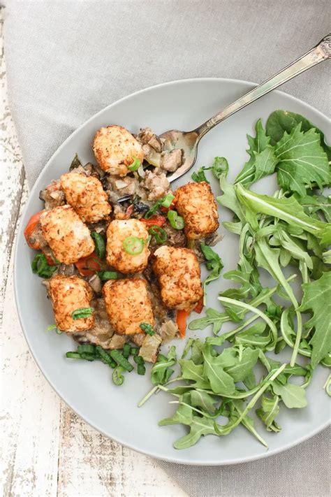 A Healthier Tator Tot Casserole Lisa S Dinnertime Dish