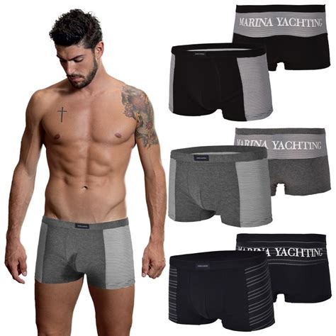 Boxer Uomo Marina Yachting F In Cotone Elasticizzato Pz Intimorosa