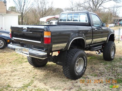 Black 1989 Toyota Pickup SR5 Regular Cab 4x4 Exterior Photo #45722215 ...