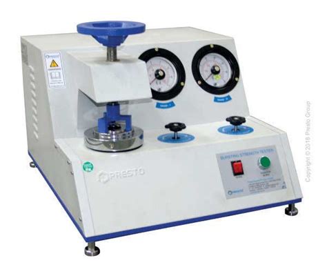 Different Models Of Bursting Strength Tester Offered By Presto