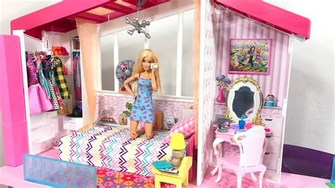 Barbie Dream House Morning Routine New Barbie Dream House Adventures Youtube