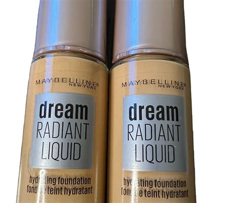 Maybelline Dream Radiant Liquid Foundation Shade Cashew Set Of Ebay