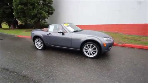 2006 Mazda Miata Grand Touring Galaxy Gray Mica 60111555 Redmond