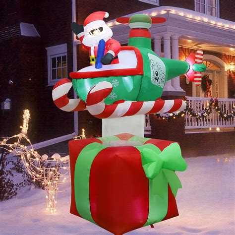 Juegoal Christmas Inflatables Outdoor Decorations 6ft