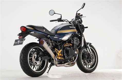 Z900rs Cafe Se 23年モデル～【8bl】 ワイバンクラシックr メガホンタイプ チタンポリッシュ[mk40 Rmct