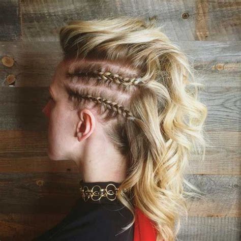 Enthralling Warrior Braid Hairstyles For Women Viking Braids Viking