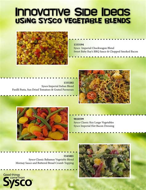 Innovative Veggie Blend Recipes By Sysco Hampton Roads Issuu