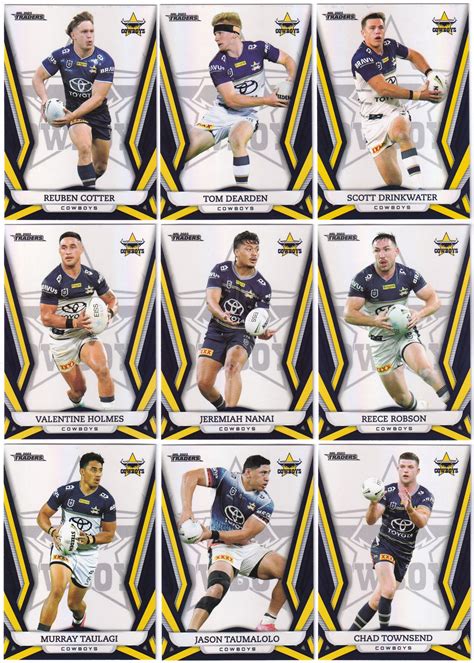 Nrl Traders Titanium Card Pearl Specials North Queensland