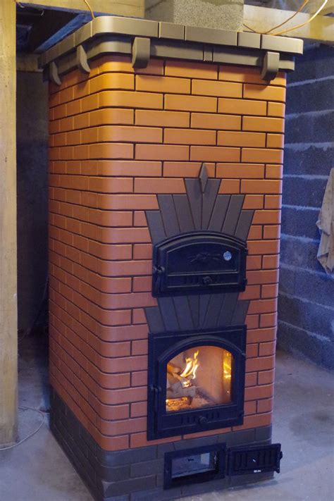Камино-печь | Wood stove fireplace, Brick design, Brick bbq