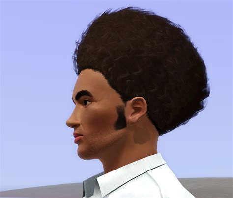 The Sims 4 Custom Content Hair Afro Moplawhiz