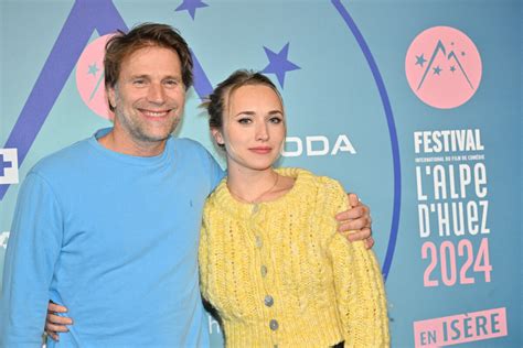 Photo Thomas Jouannet et Chloé Jouannet réunis à la projection du