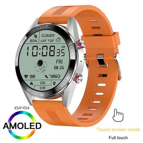 Rumocovo Montre Connect E Xiaomi Android Pour Hommes Cran Hd X