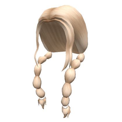 Blonde Braided Shoulder Pigtails Roblox Blonde Braids Pigtails Braids