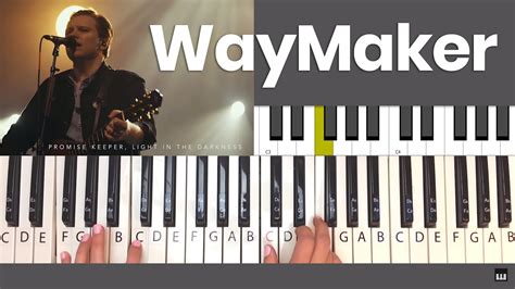 Waymaker - Sinach Piano Tutorial and Chords - Piano Understand