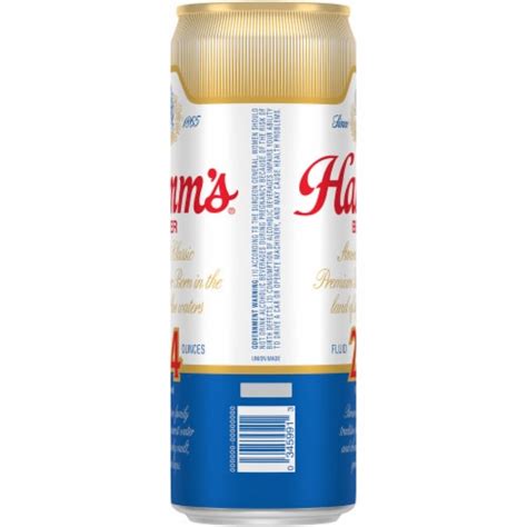 Hamm S American Style Lager Light Beer Fl Oz Kroger