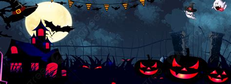 Halloween Alternative Horror Black Banner Background Halloween