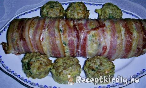 Baconös húsalagút Receptkirály hu