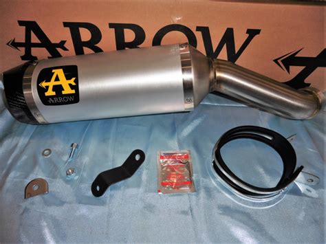 ARROW THUNDER CARBON Exhaust Silencer For Kawasaki Z 900 2020