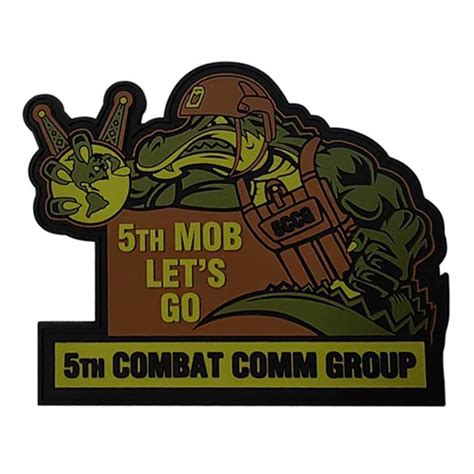 5 CCG Custom Patches 5th Combat Communications Group Patch