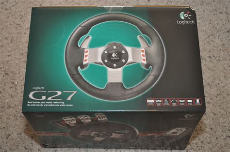 Unboxing The Logitech G27 Racing Wheel