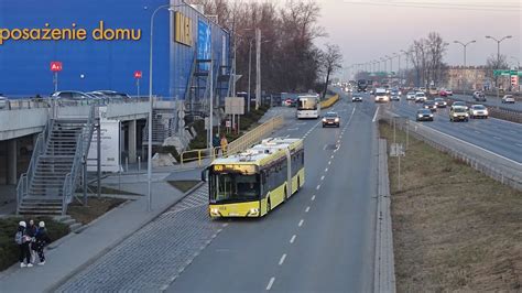 Solaris Urbino Iv Fl Hybrid Pkm Sosnowiec Przejazd