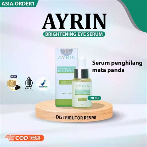 Jual AYRIN Brightening Eye Serum Original Penghilang Mata Panda