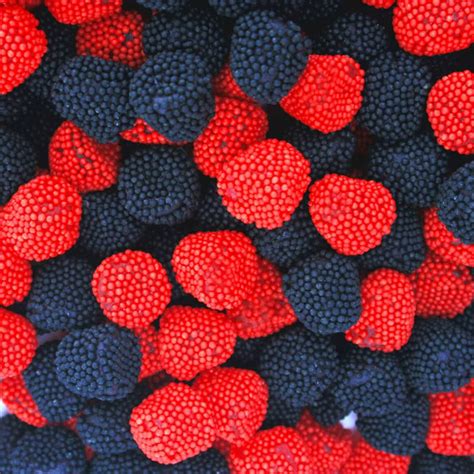 Jelly Belly Raspberries And Blackberries 2 5 Lb Bag