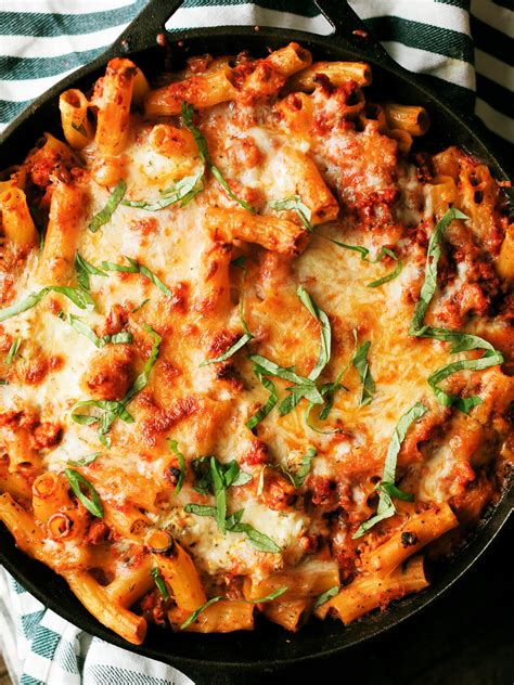 Lasagna Pasta Skillet - Dad With A Pan