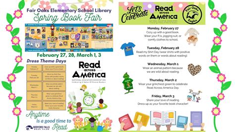 Spring Book Fair Read Across America