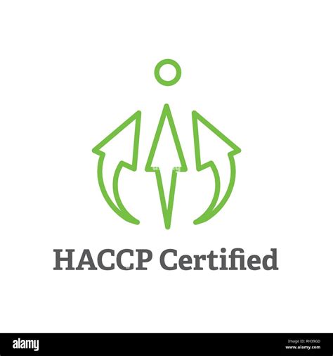 Haccp Hazard Analysis Critical Control Points Icon With Award Or Checkmark Stock Vector Image