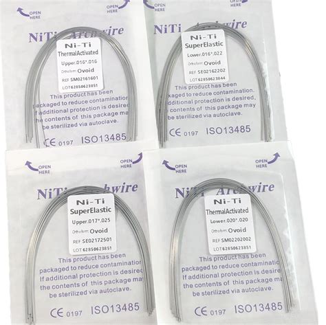 Orthodontics Dental Bending Wires Titanium Super Elastic Niti Arch Wire