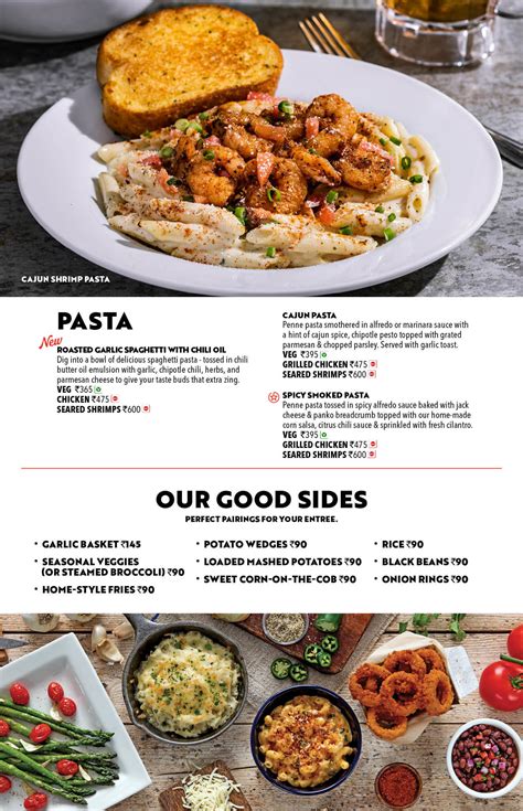 Chilis Printable Menu 2023