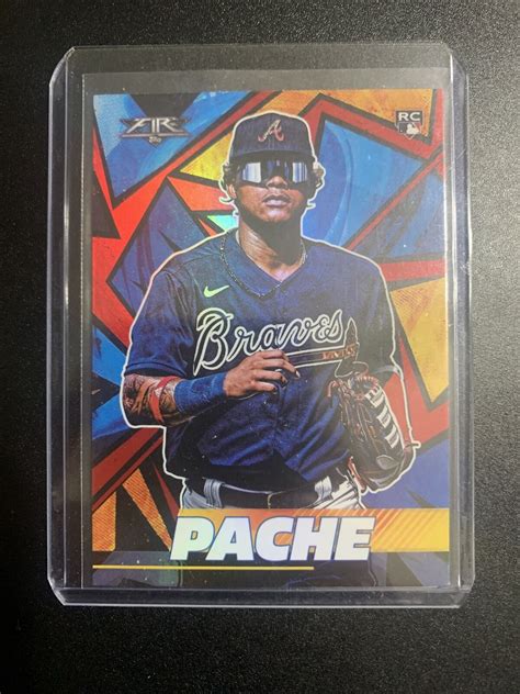 Christian Pache Rc Topps Fire Red Refractor Parallel Ebay