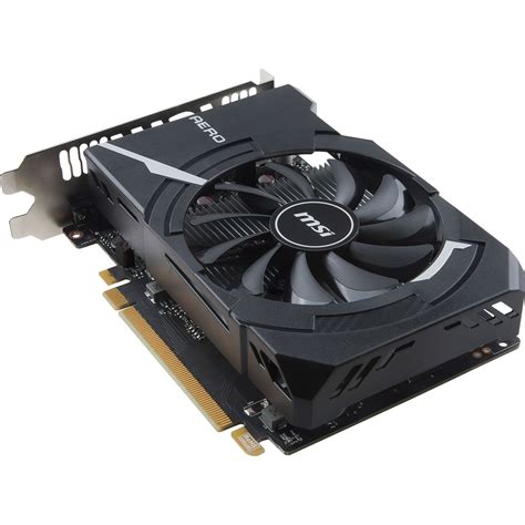 2gb Msi Geforce Gtx 1050 Aero Itx 2g Oc Aktiv Pcie 30 X16 Retail