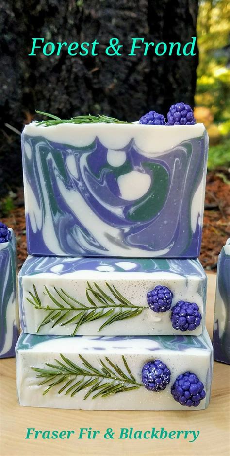 Fraser Fir And Blackberry Outlander Inspired Artisan Handmade Soap By