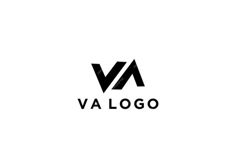 Premium Vector | Va logo design vector illustration