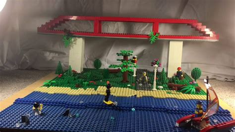 Lego Train Bridge Moc Youtube