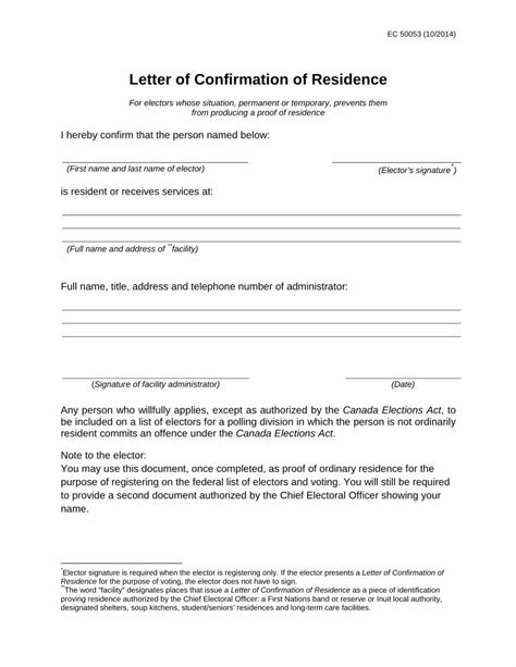 Pdf Letter Of Confirmation Of Residence Dokumen Tips