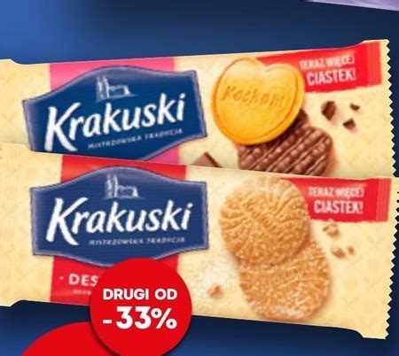 Ciastka Krakuski Taniej Promocja Abka Ding Pl