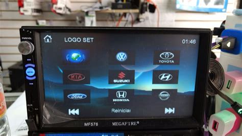 Auto Estereo Pantalla Doble Din Bluetooth Usb Touch Mercado Libre